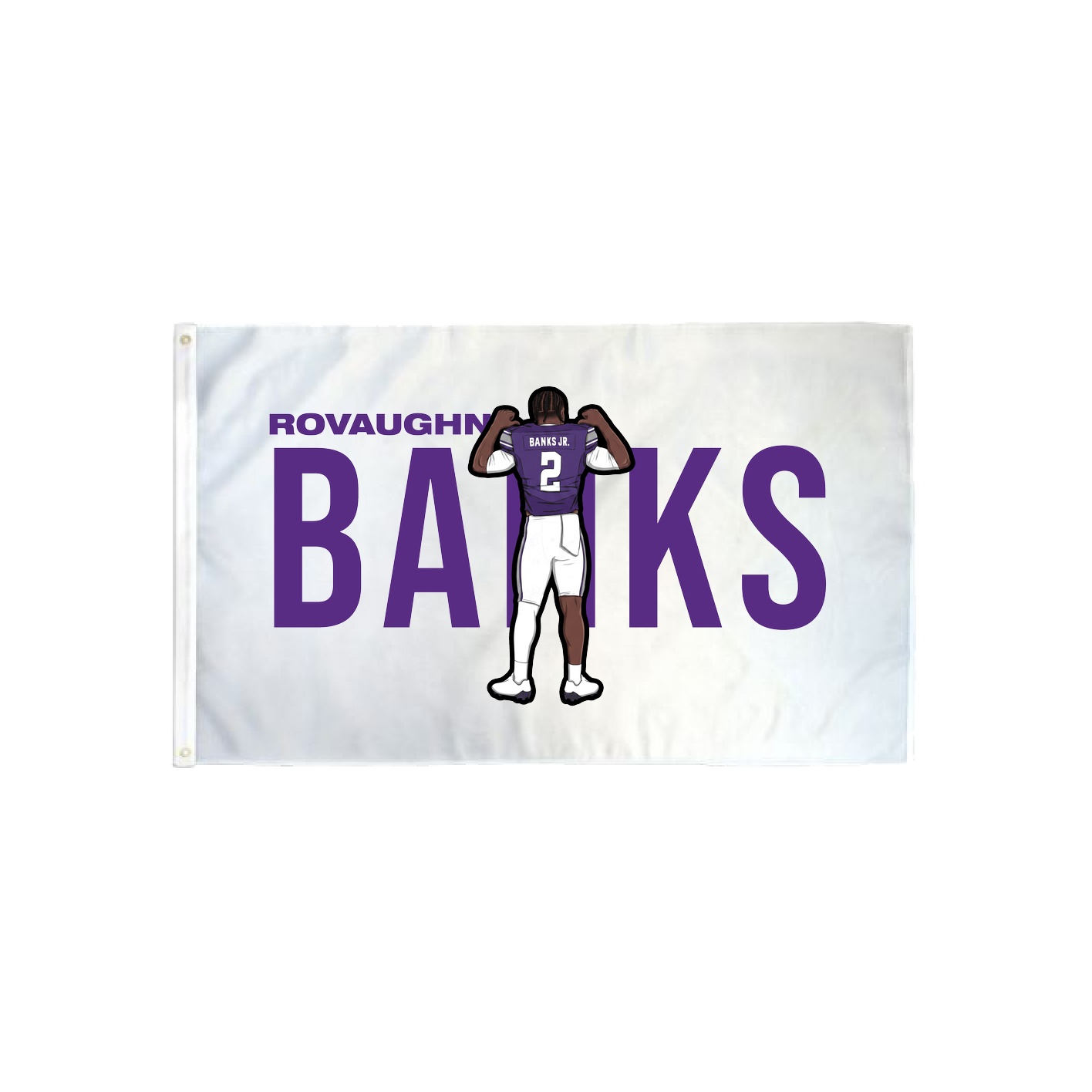 3x5 Flag — Player Name in Classic