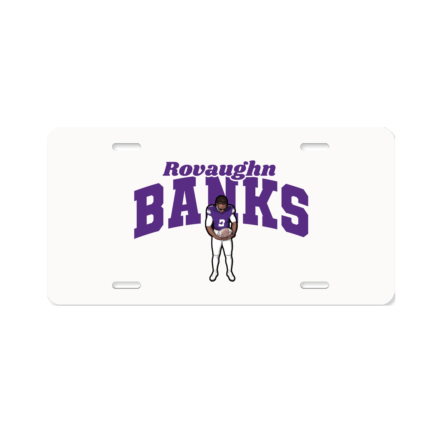 License Plate — Signature Arch in Classic