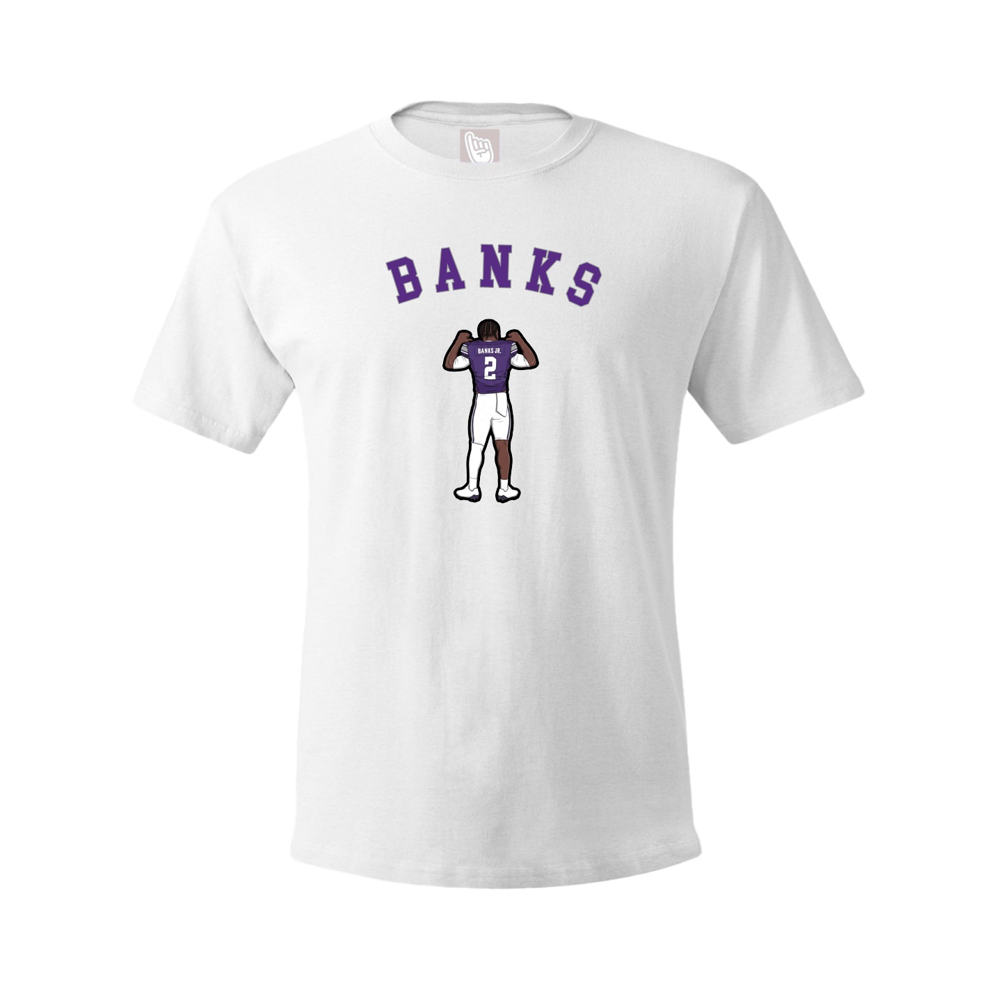 Youth Tee — Shirsey Arch in White