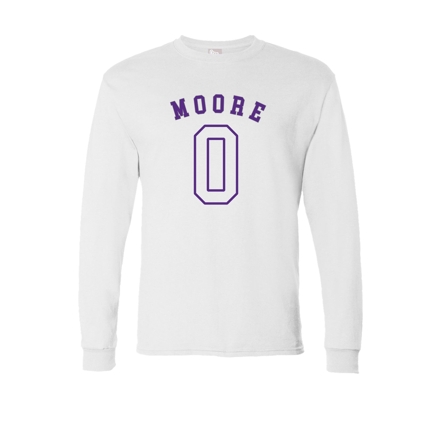 Long Sleeve Tee — Shirsey Arch in White