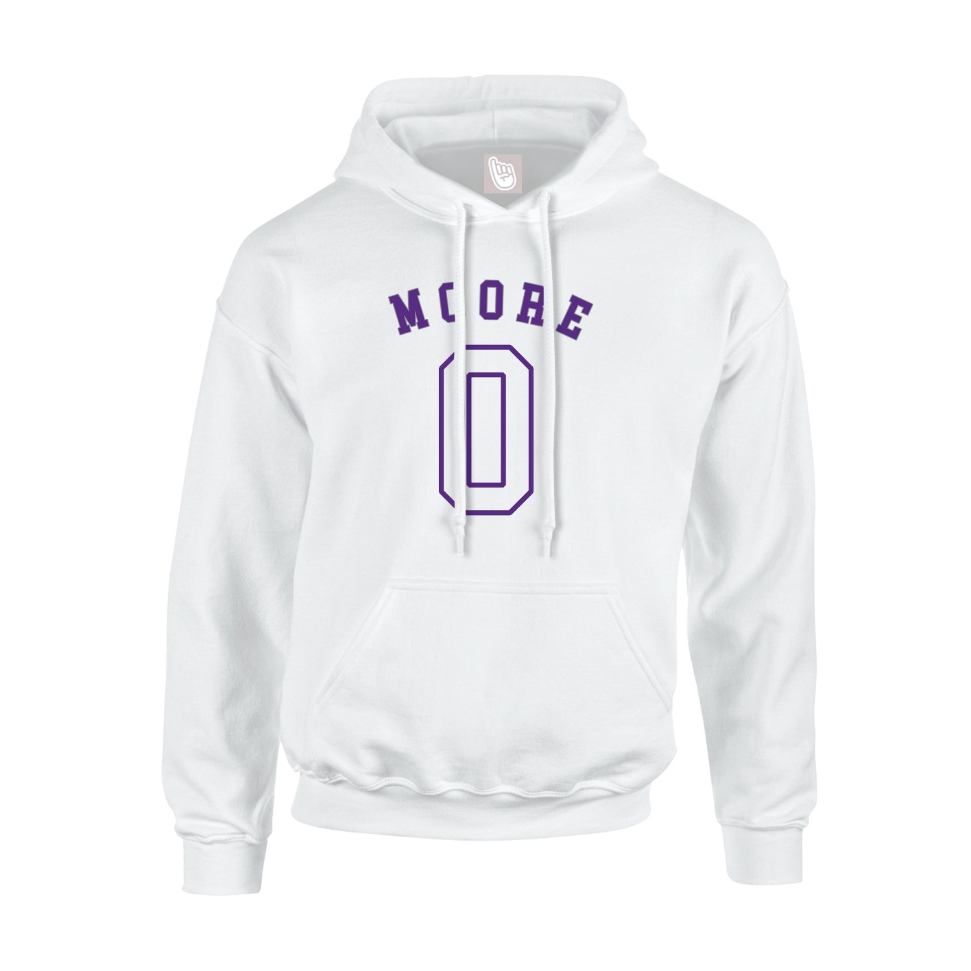 Hoodie — Shirsey Arch in White