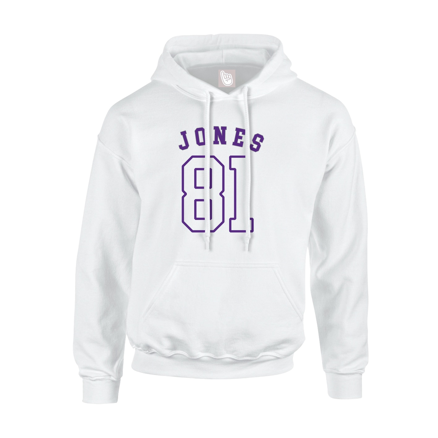 Hoodie — Shirsey Arch in White
