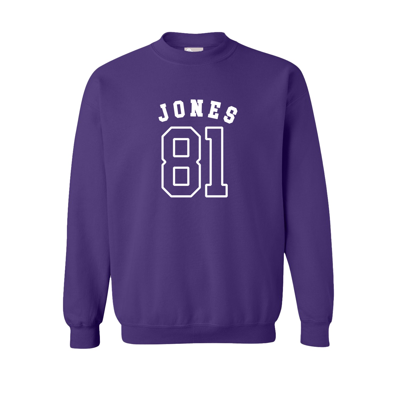 Fleece Crew — Shirsey Arch in Purple