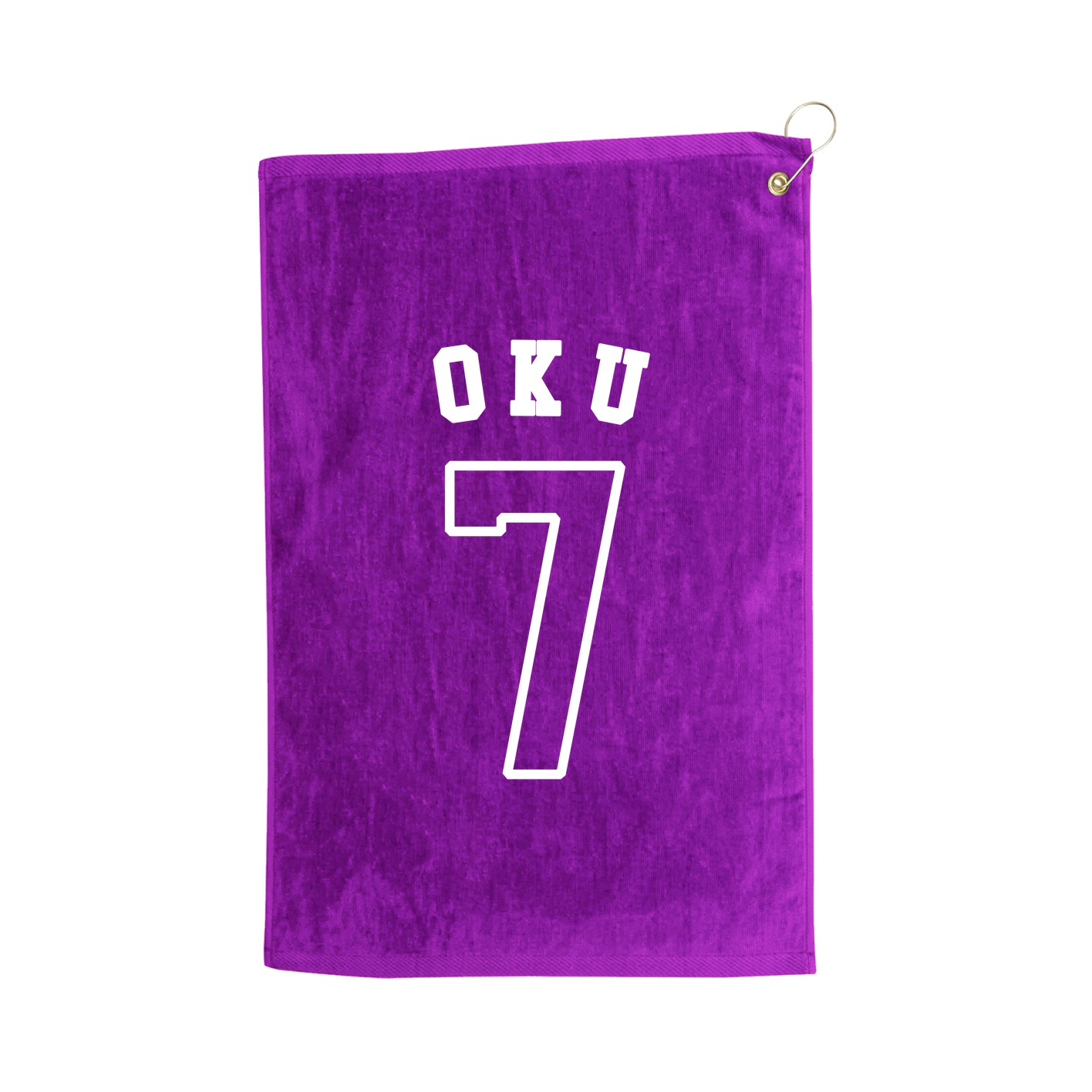 Golf Towel — Shirsey Arch in Purple