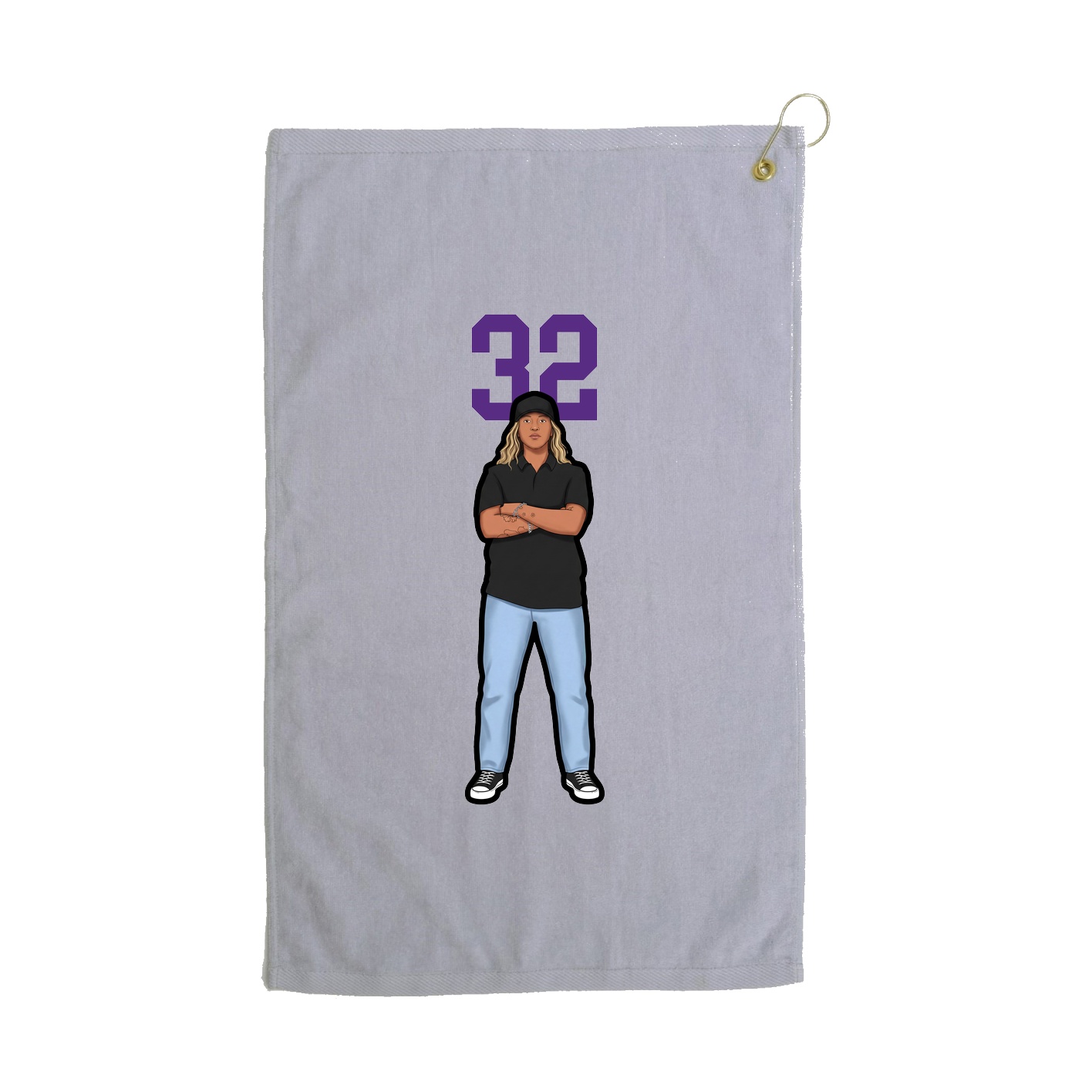 Terry Velour Golf Towel