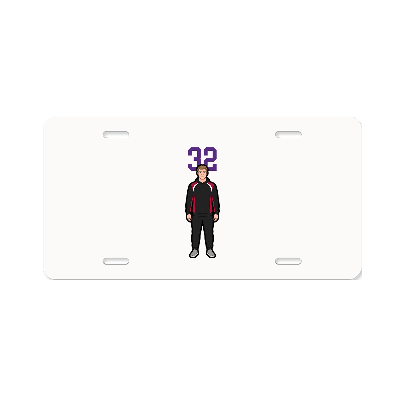 Aluminum License Plate