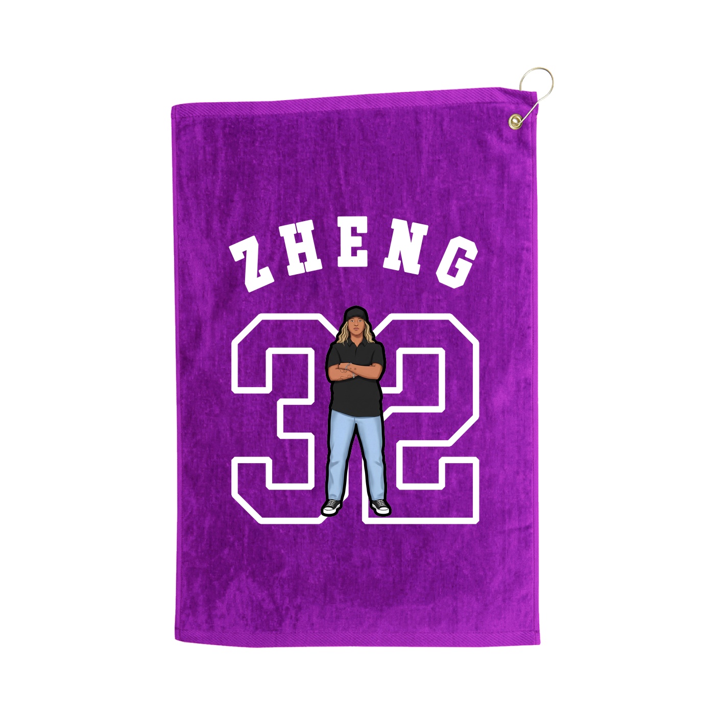 Terry Velour Golf Towel