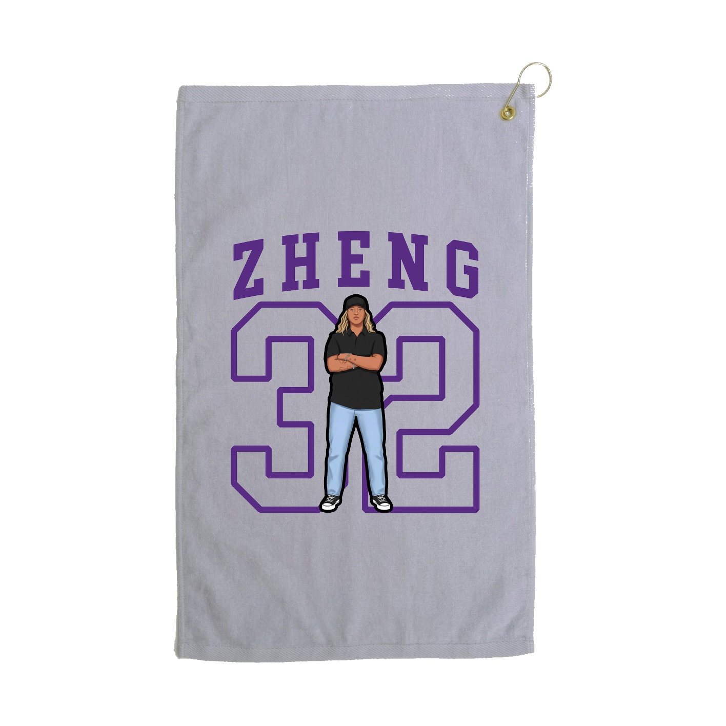 Terry Velour Golf Towel