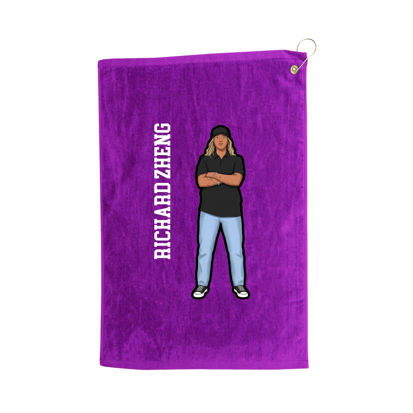 Terry Velour Golf Towel