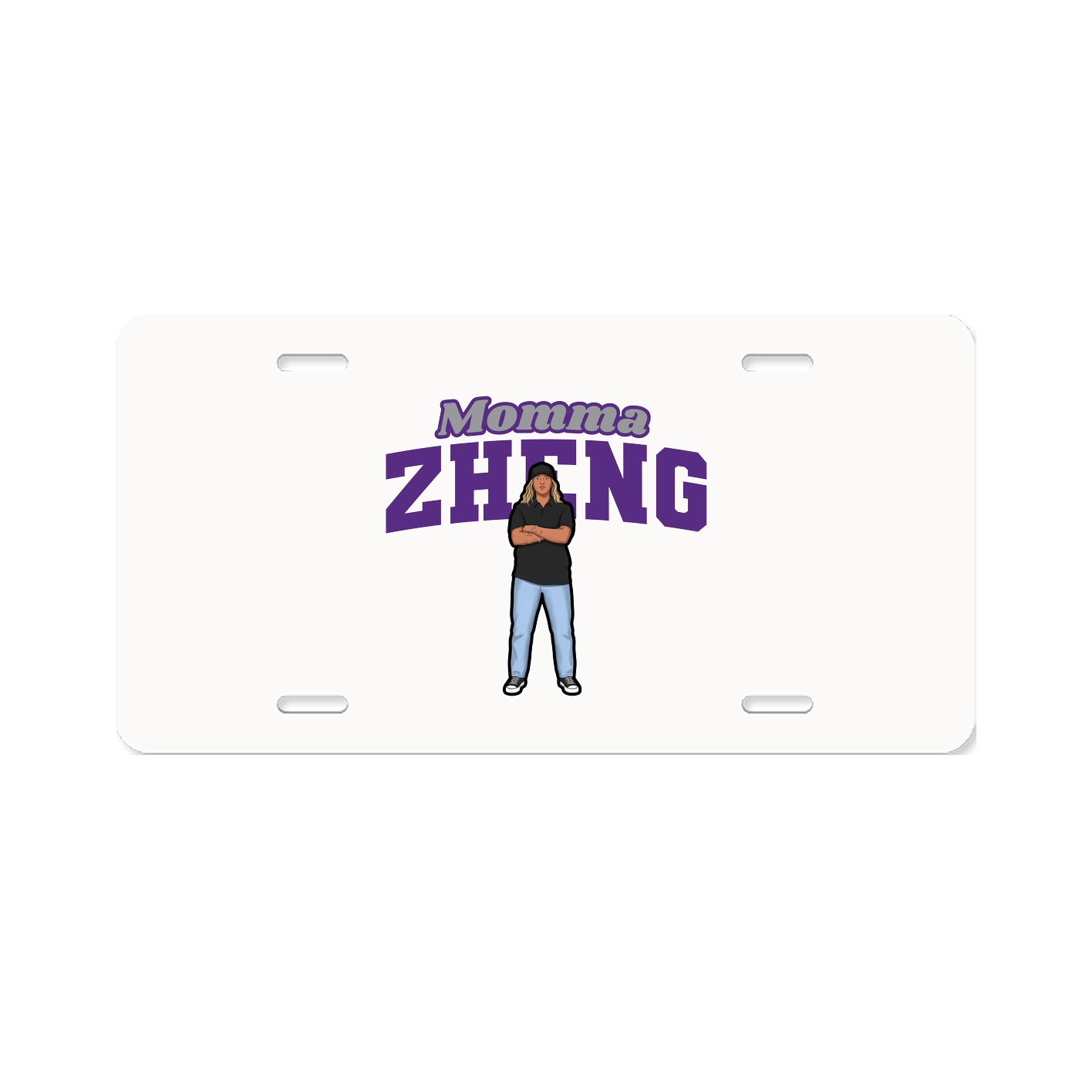 Aluminum License Plate