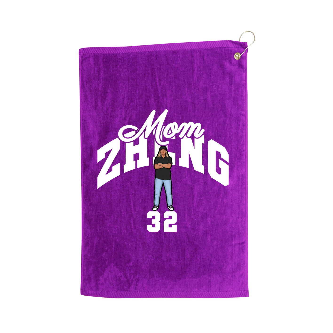 Terry Velour Golf Towel