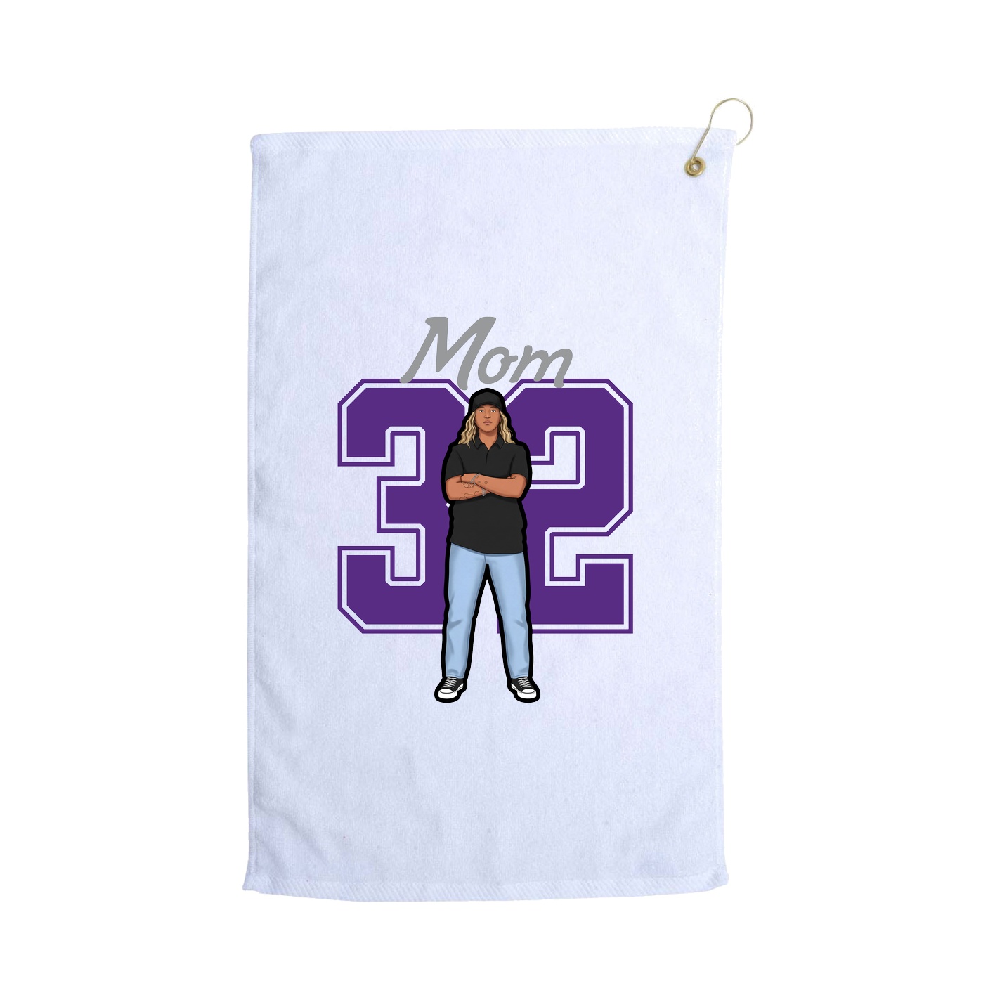 Terry Velour Golf Towel