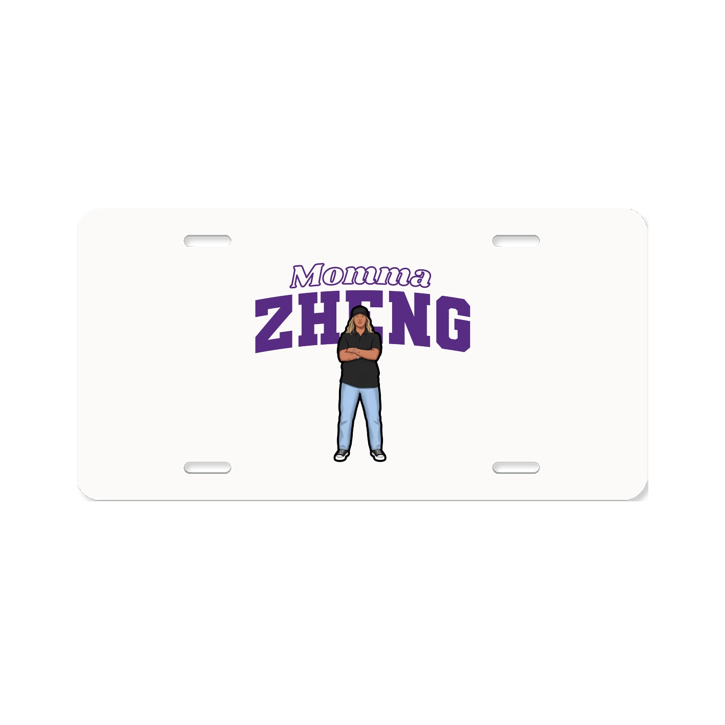Aluminum License Plate