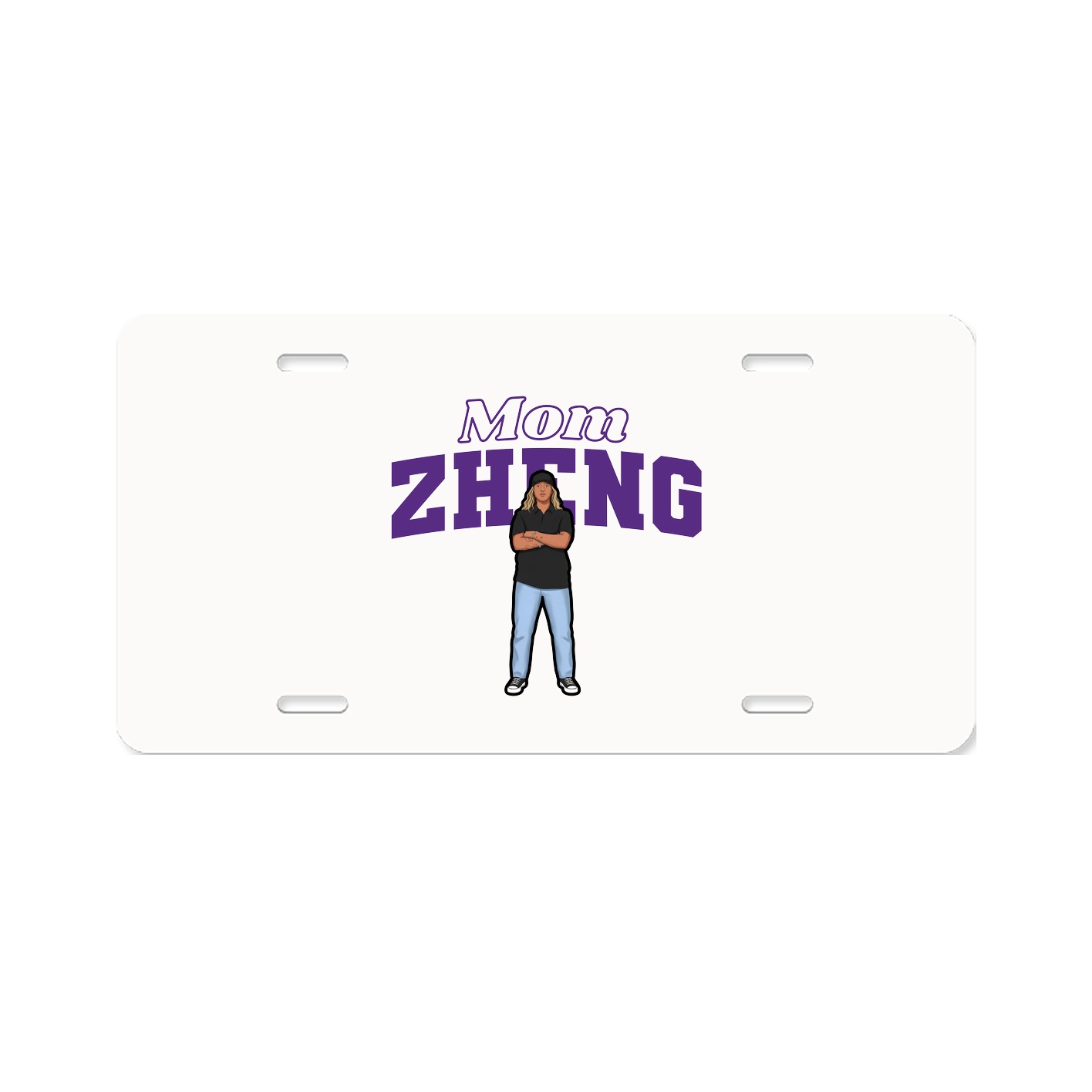 Aluminum License Plate