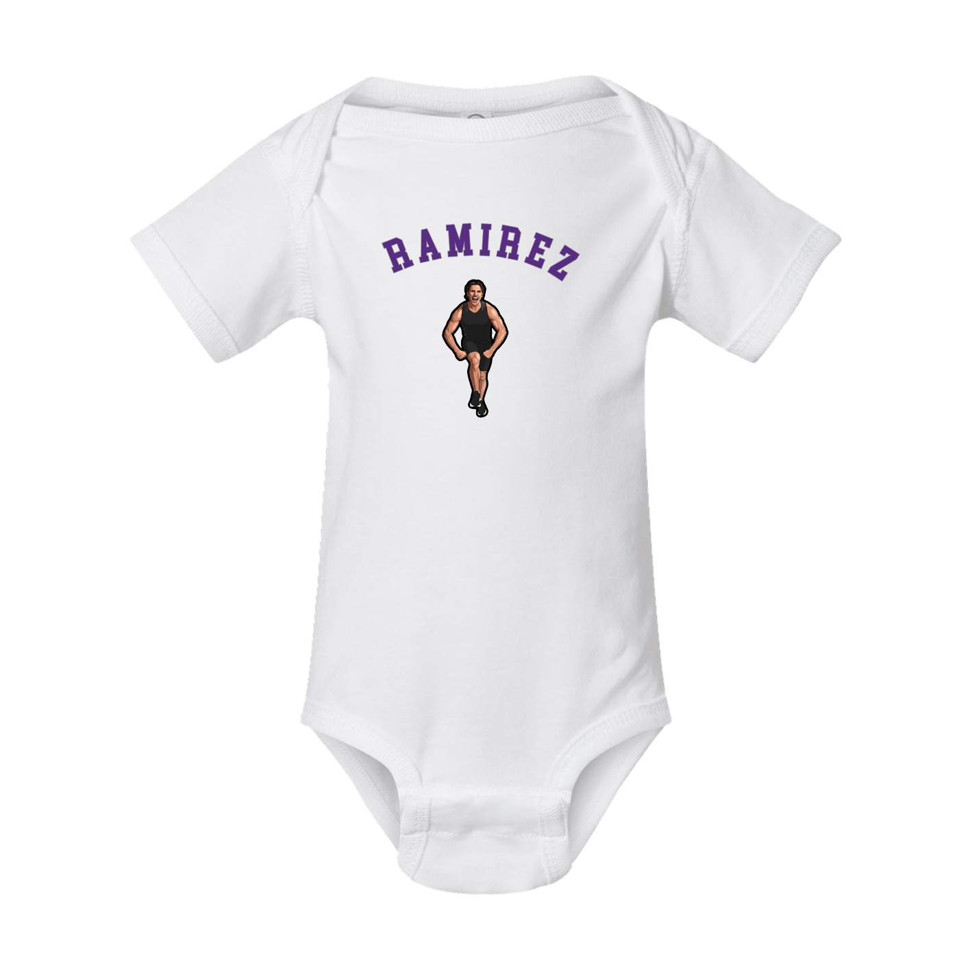 Baby Onesie — Shirsey Arch in White