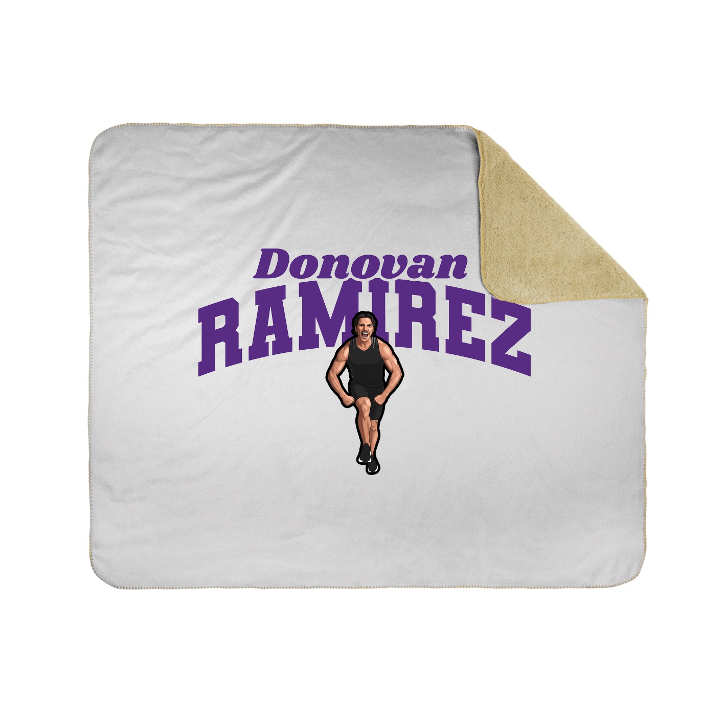 Throw Blanket — Signature Arch in White