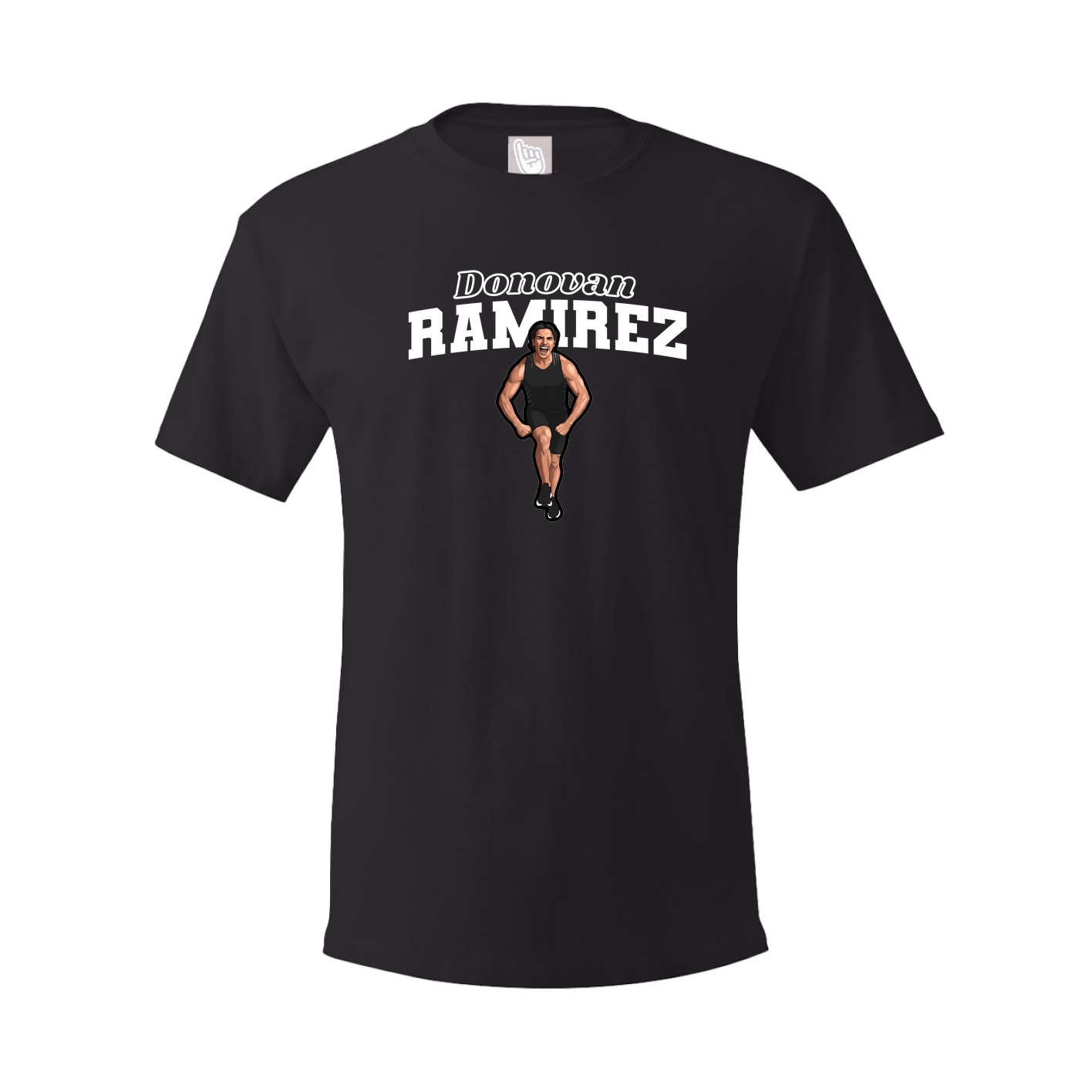 Youth Tee — Name Arch in Black