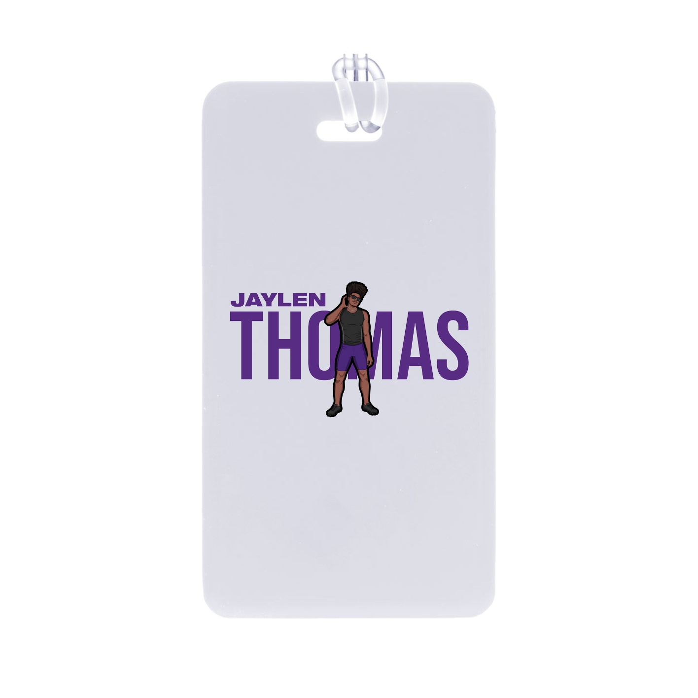Bag Tag — Player Name in Classic