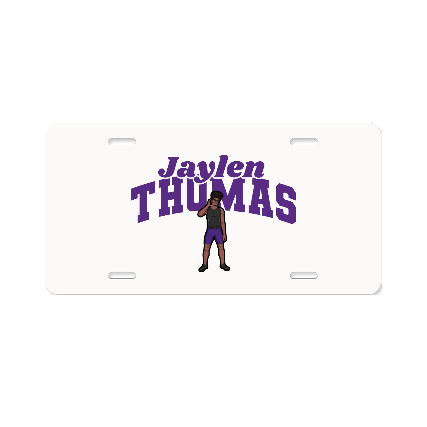 License Plate — Signature Arch in Classic