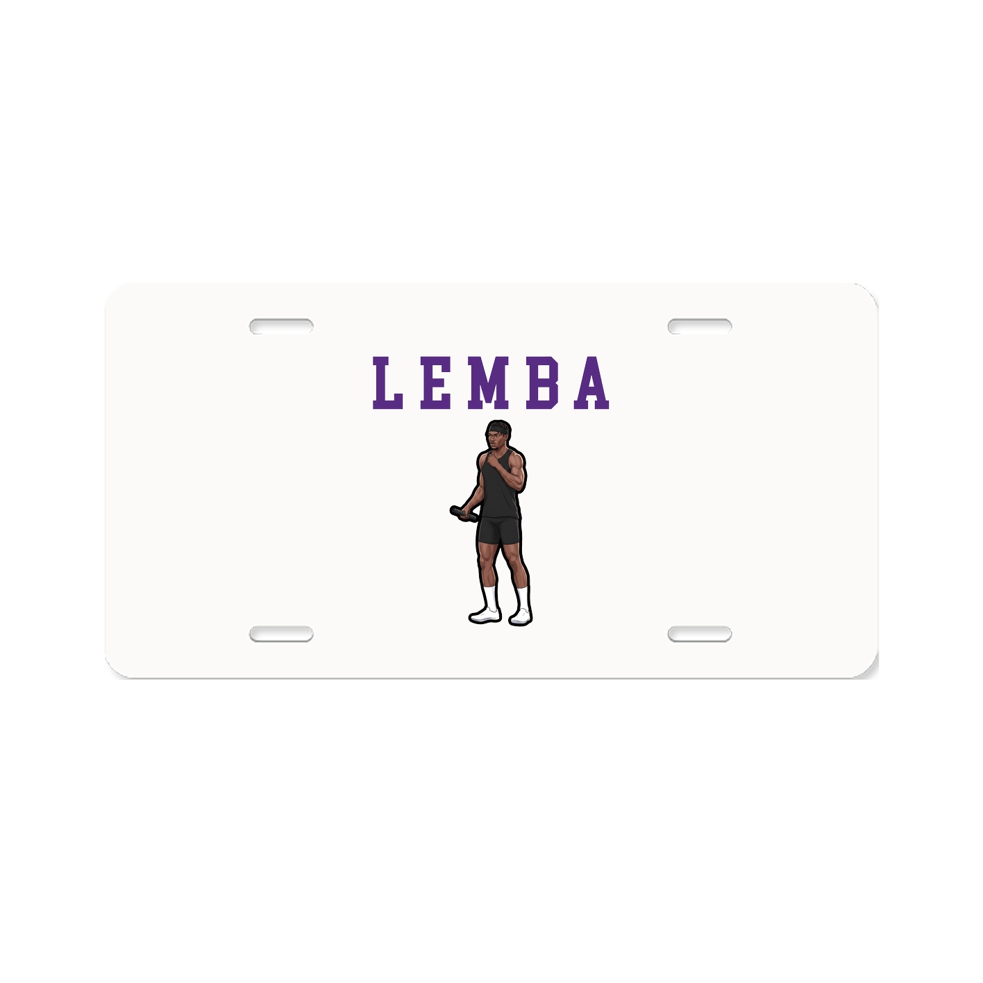 License Plate — Shirsey in Classic