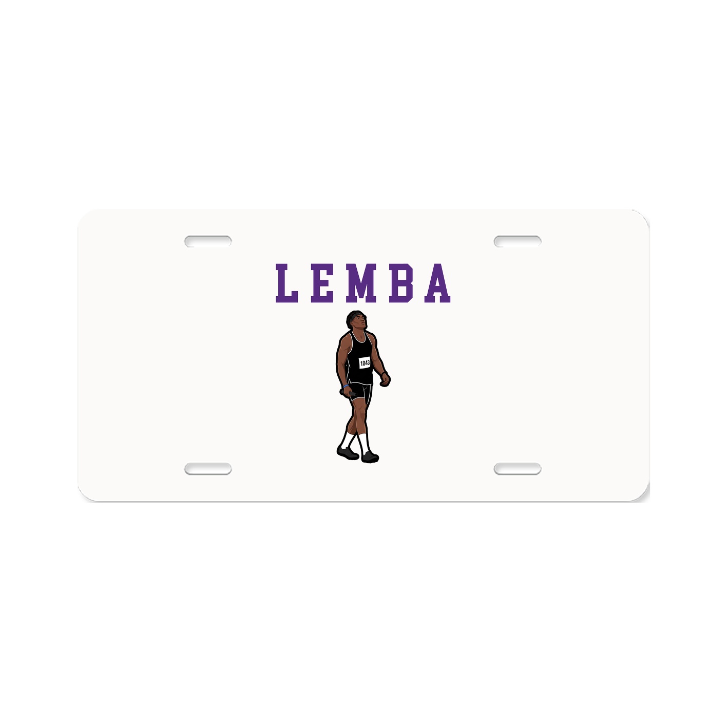 License Plate — Shirsey in Classic