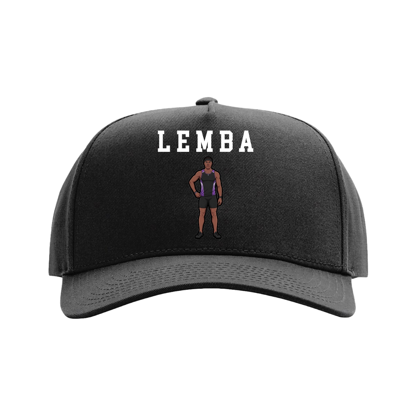 Full Fabric Five-Panel Champ Cap