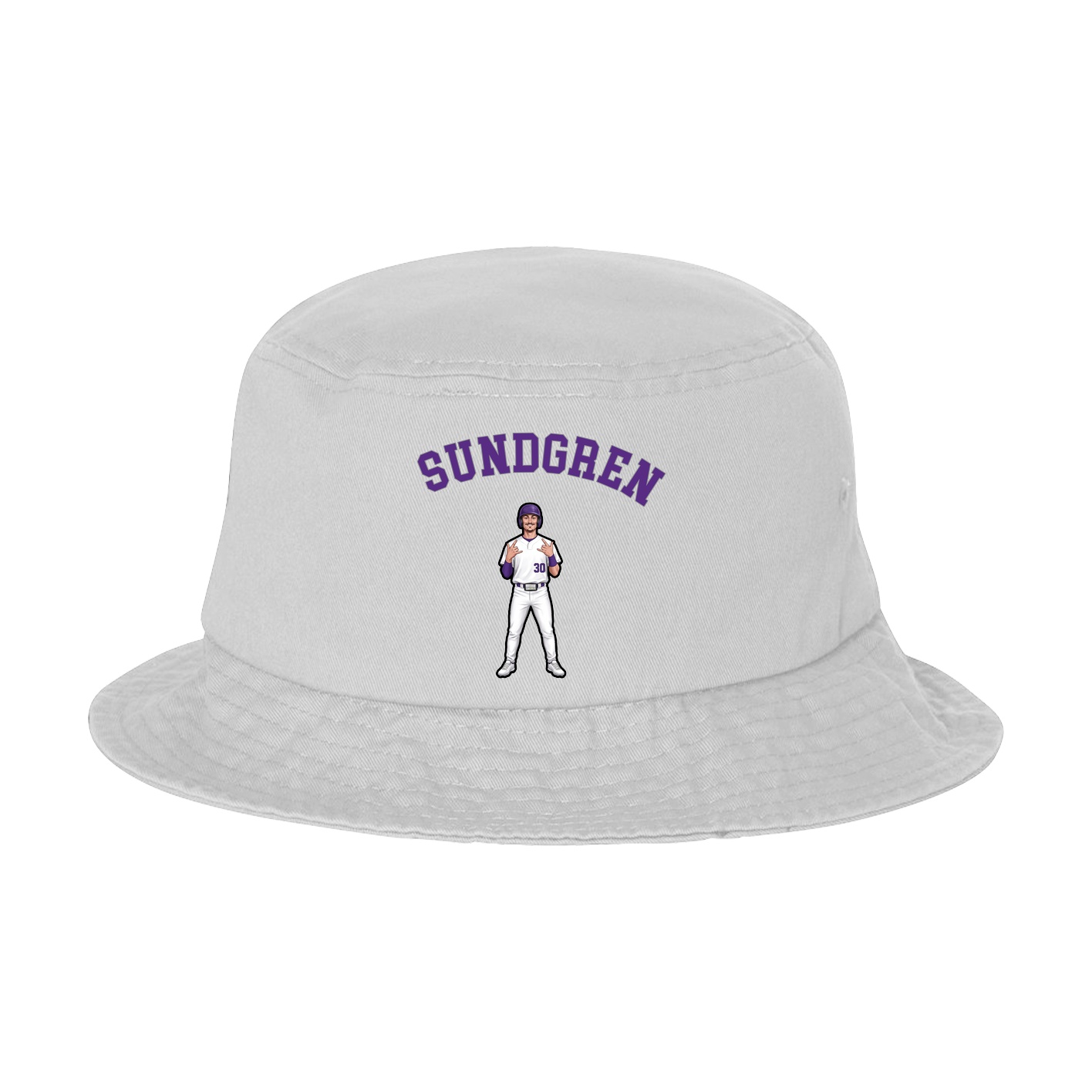 Bucket Cap — Shirsey Arch in White