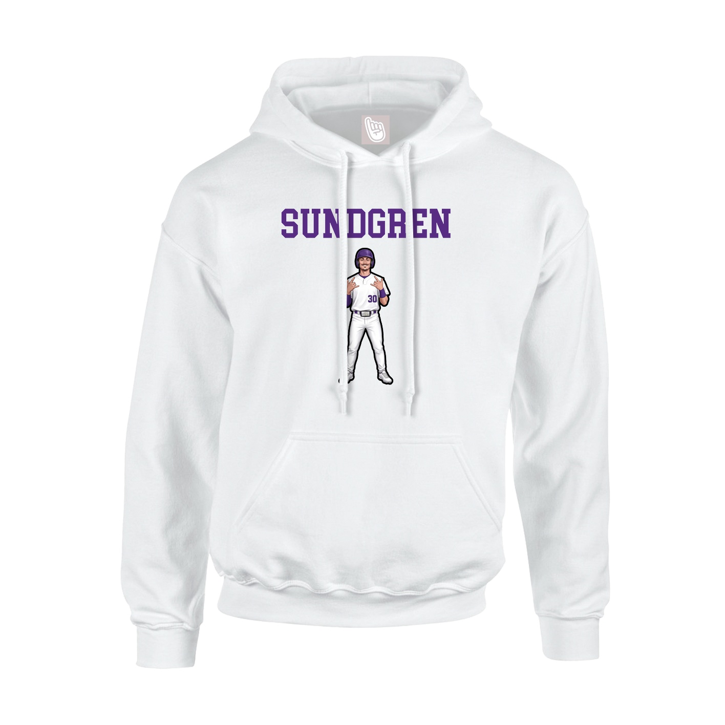 Youth Hoodie — Shirsey in White