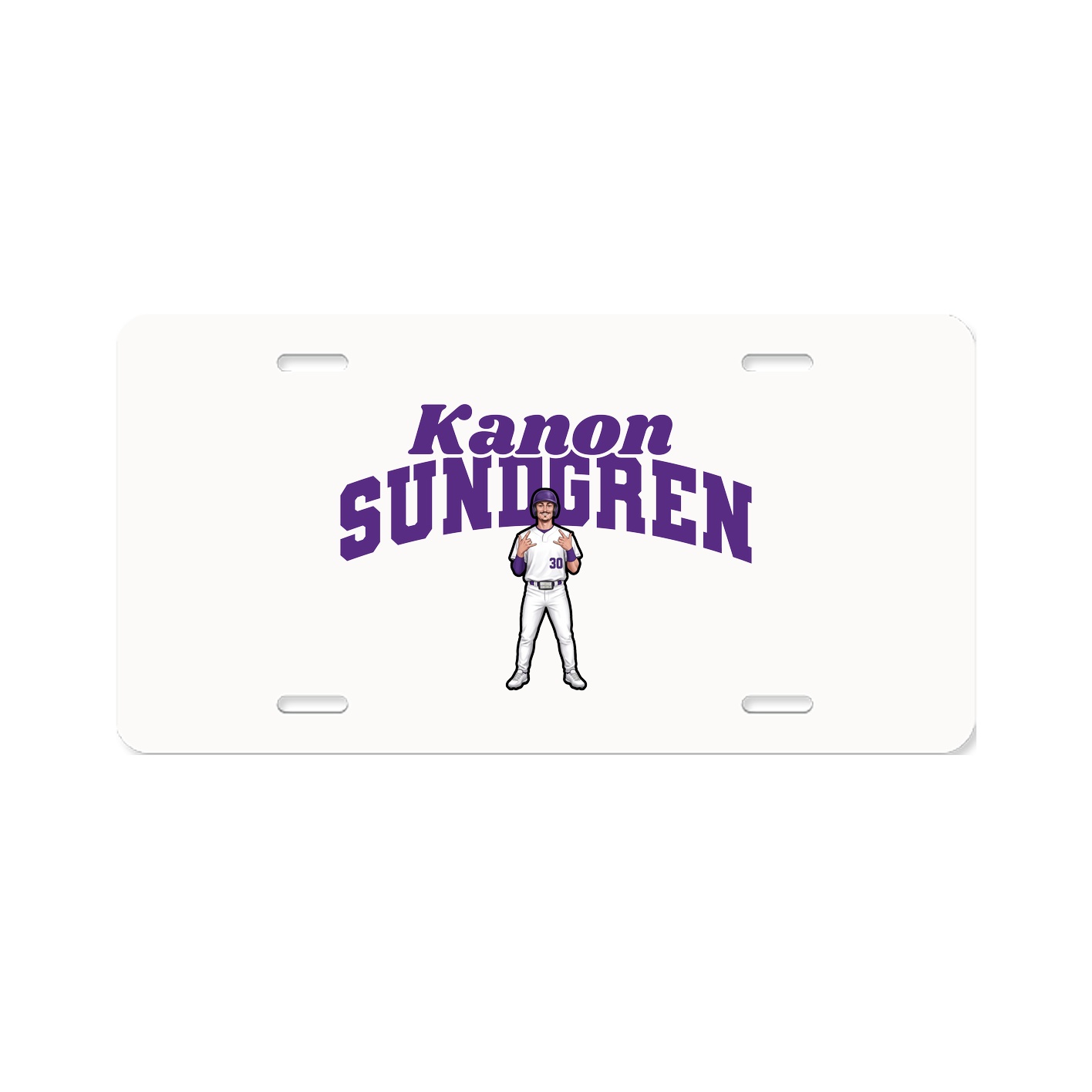 License Plate — Signature Arch in Classic
