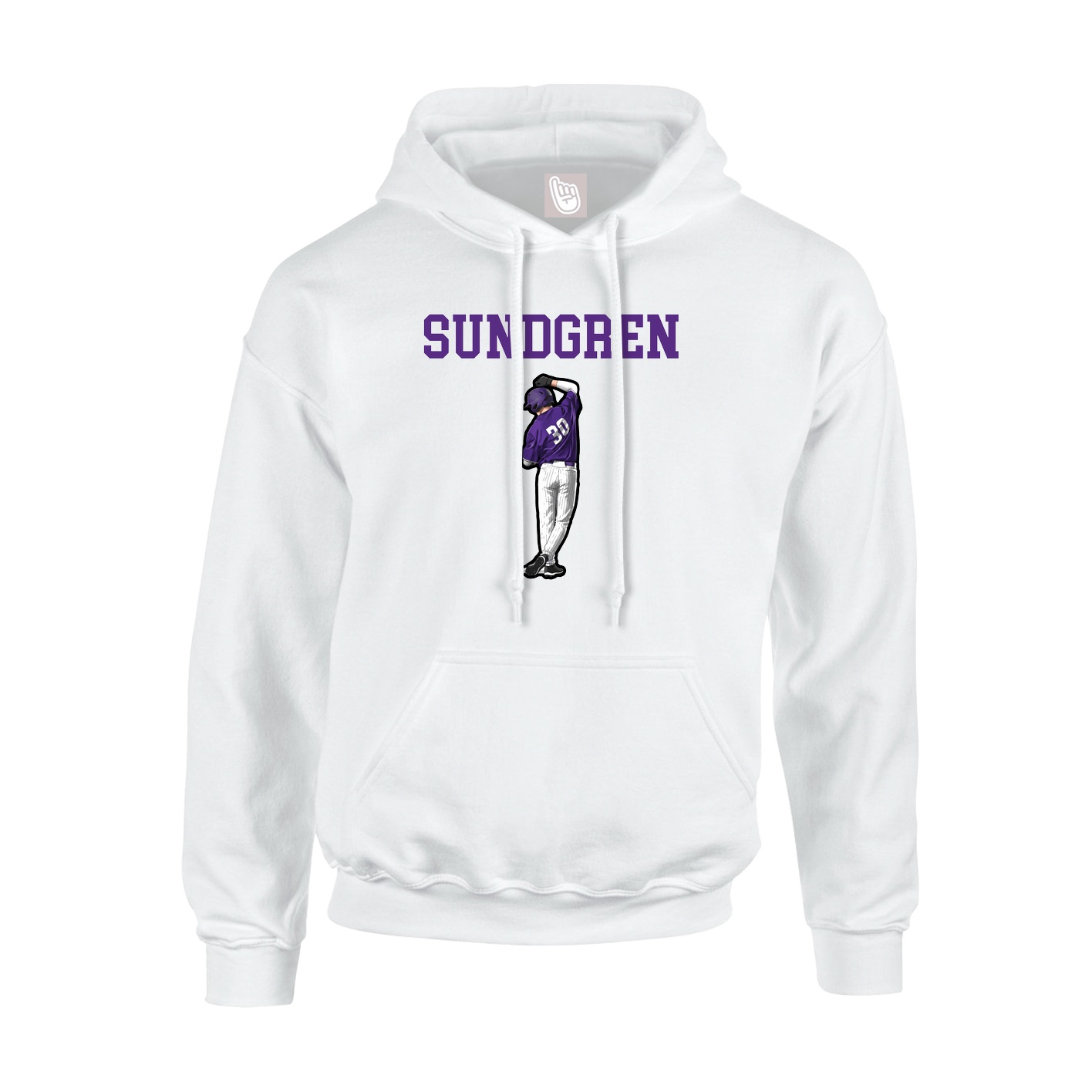 Hoodie — Shirsey in White