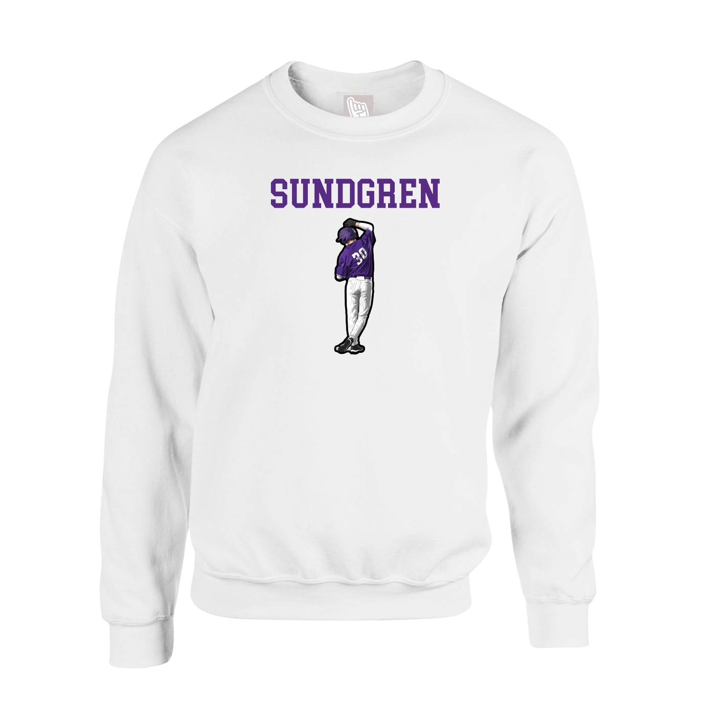 Fleece Crew — Shirsey in White