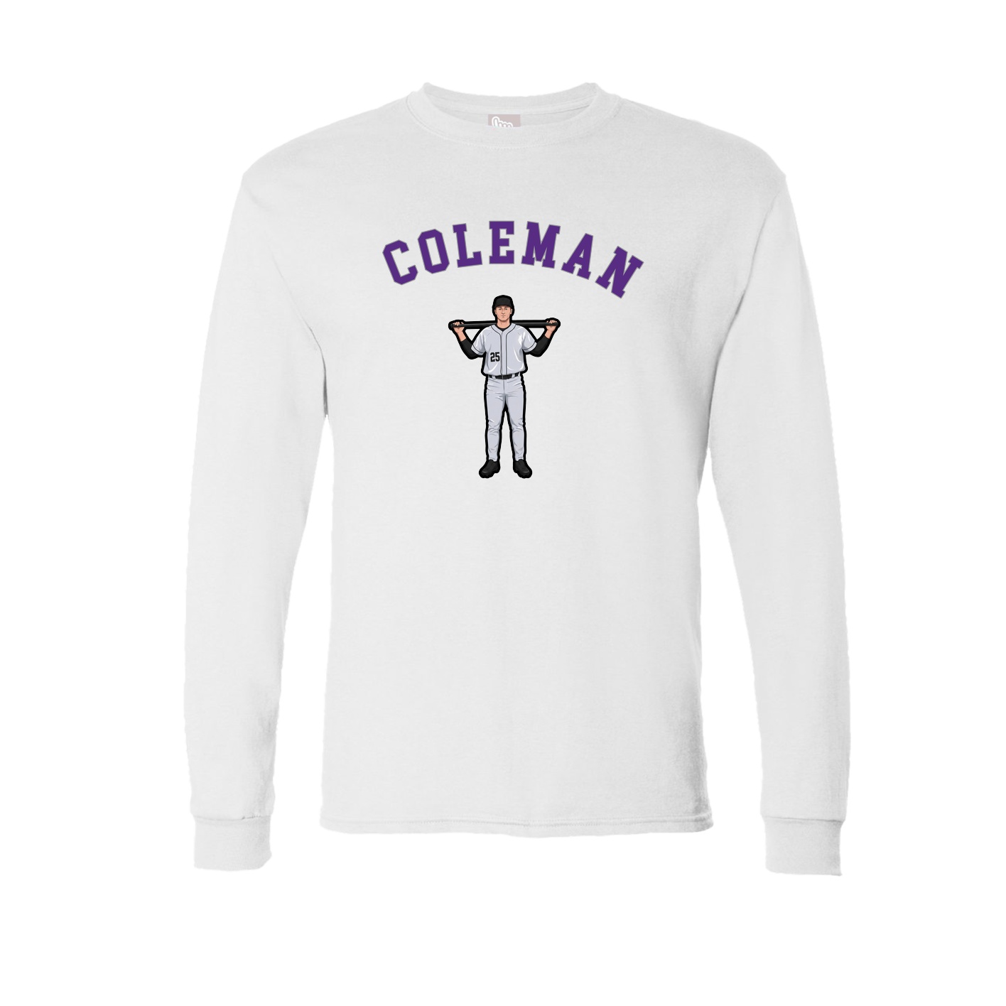 Long Sleeve Tee — Shirsey Arch in White