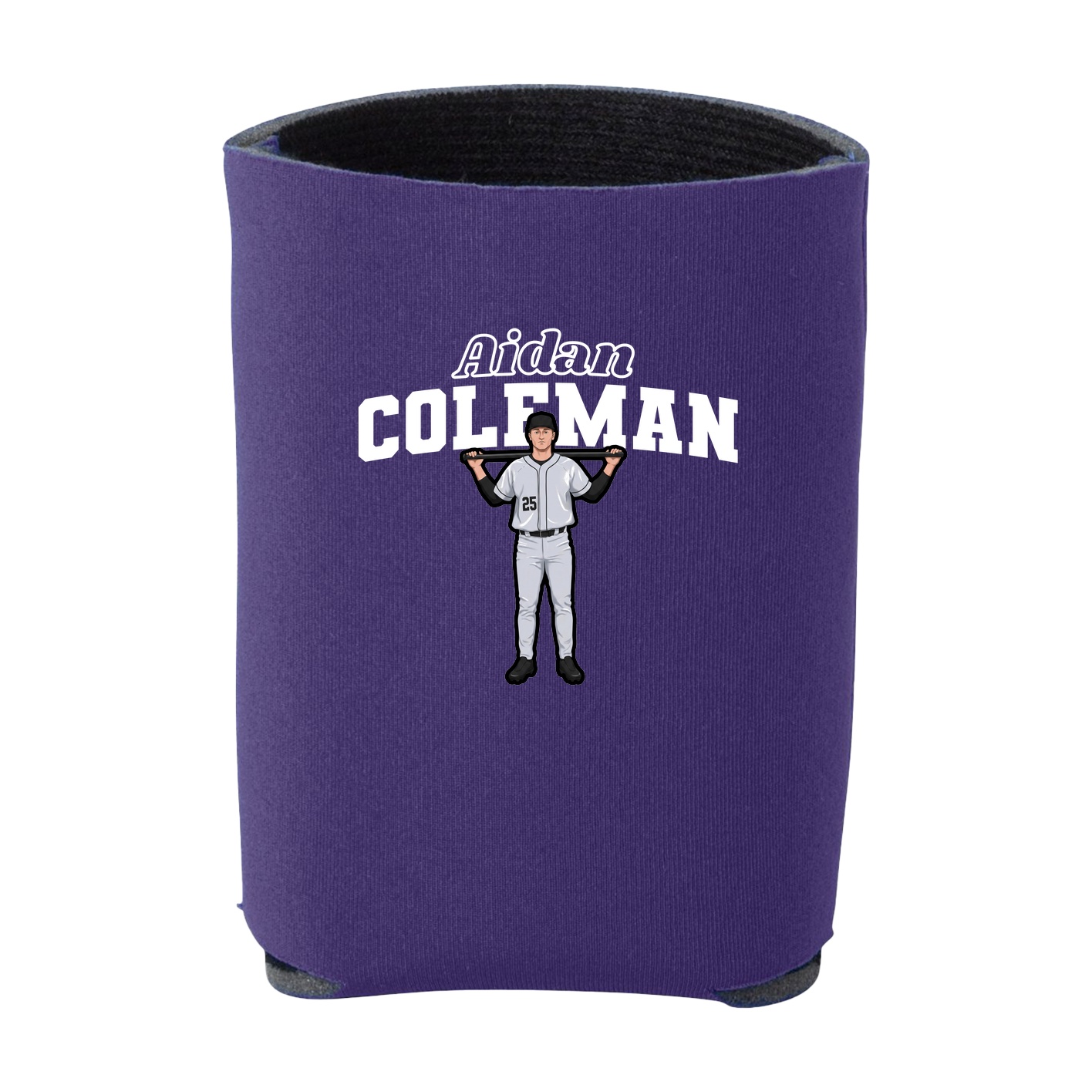 Can Holder — Name Arch in Purple