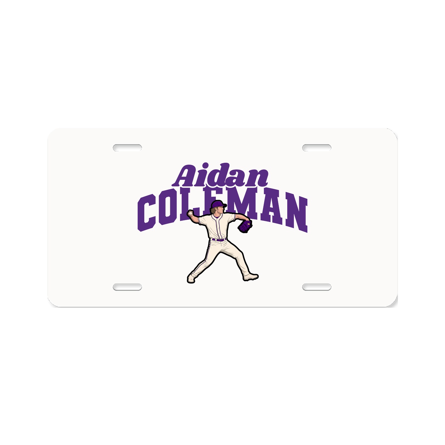 License Plate — Signature Arch in Classic