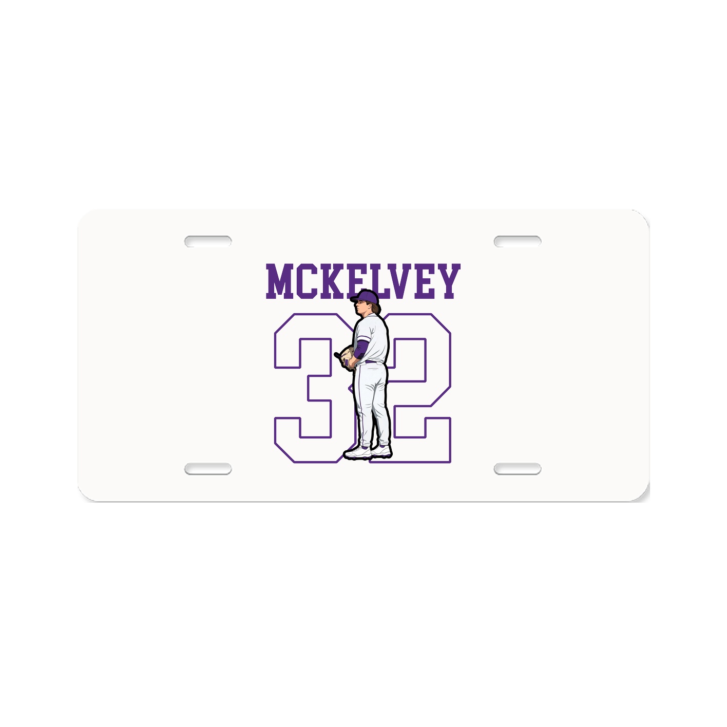 Aluminum License Plate
