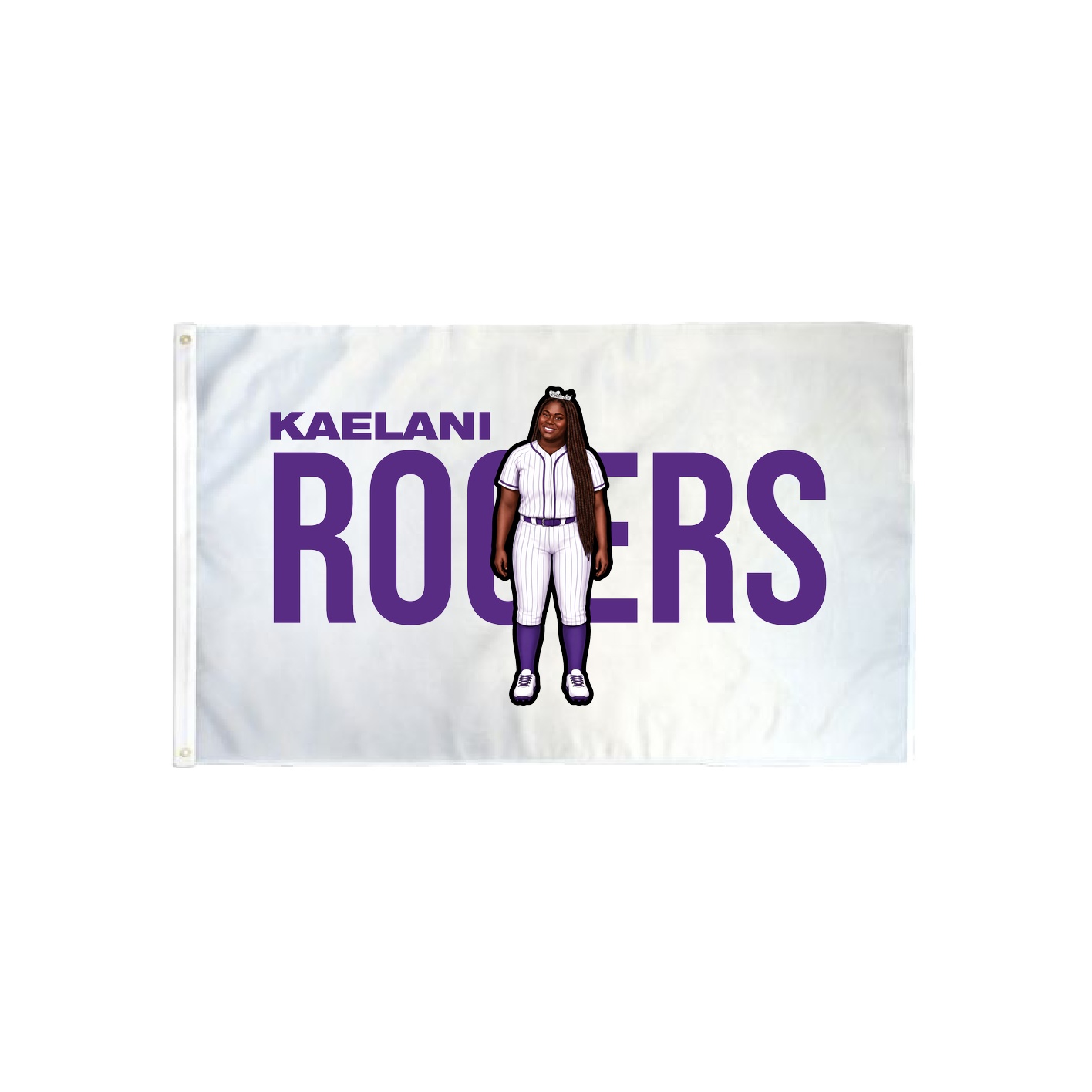 3x5 Flag — Player Name in Classic