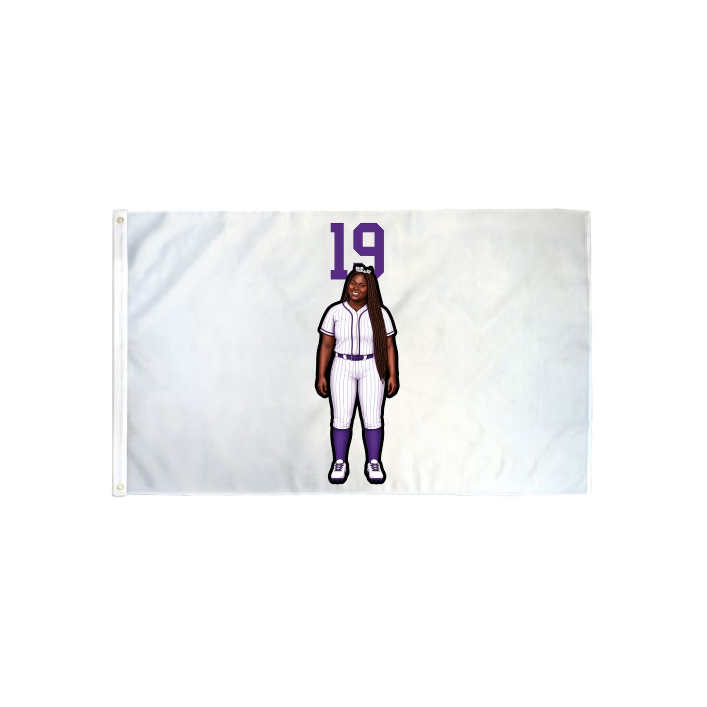 3x5 Flag — Number Top in Classic