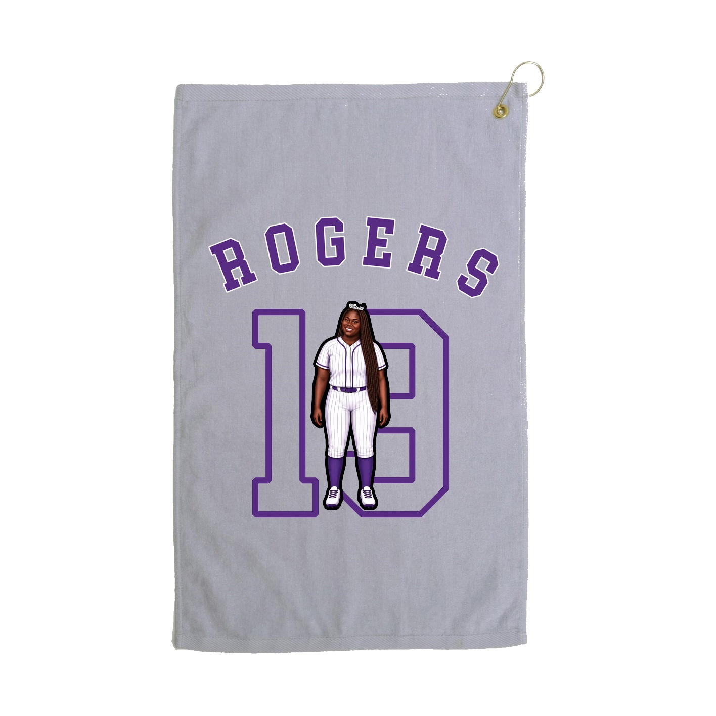 Golf Towel — Shirsey Arch in Grey