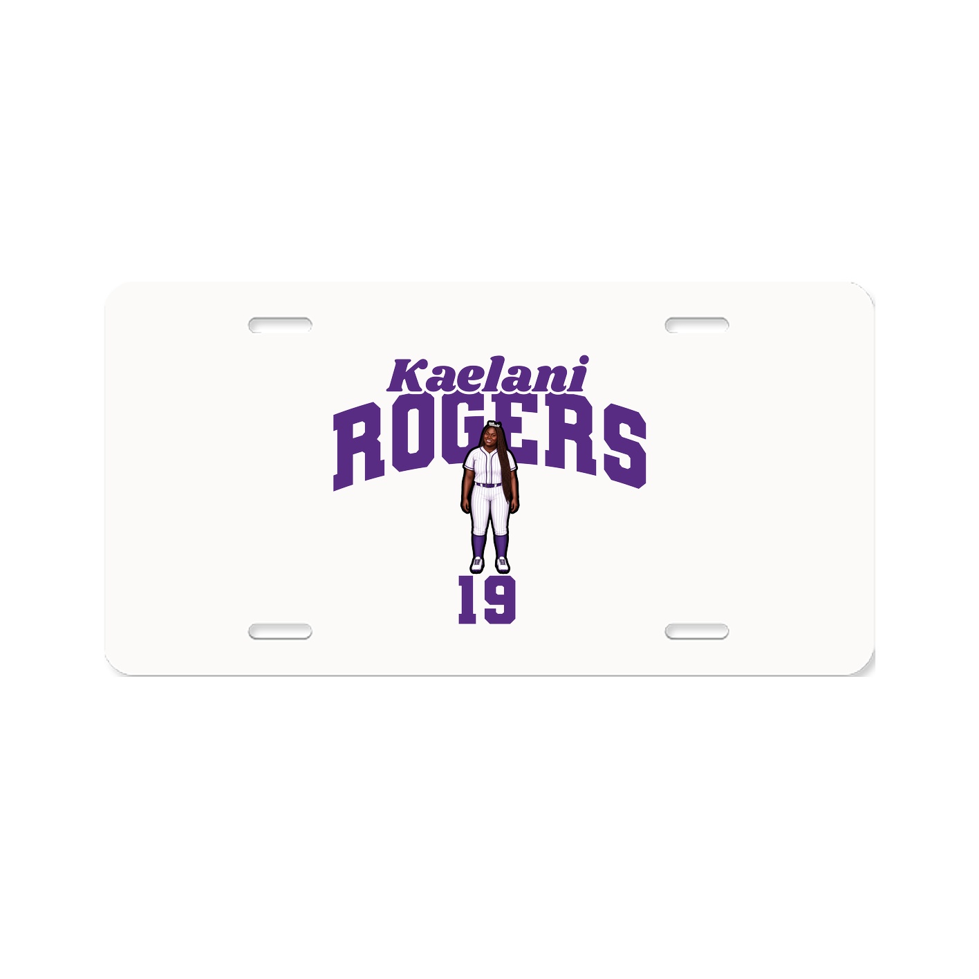 License Plate — Signature Arch in Classic