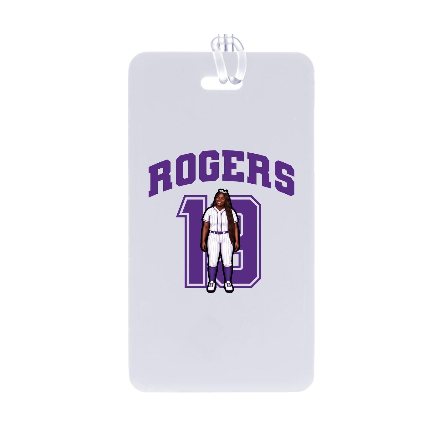 Bag Tag — Number in Classic
