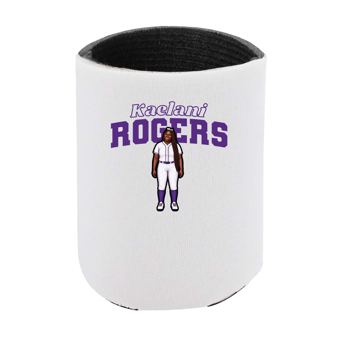 Can Holder — Name Arch in White