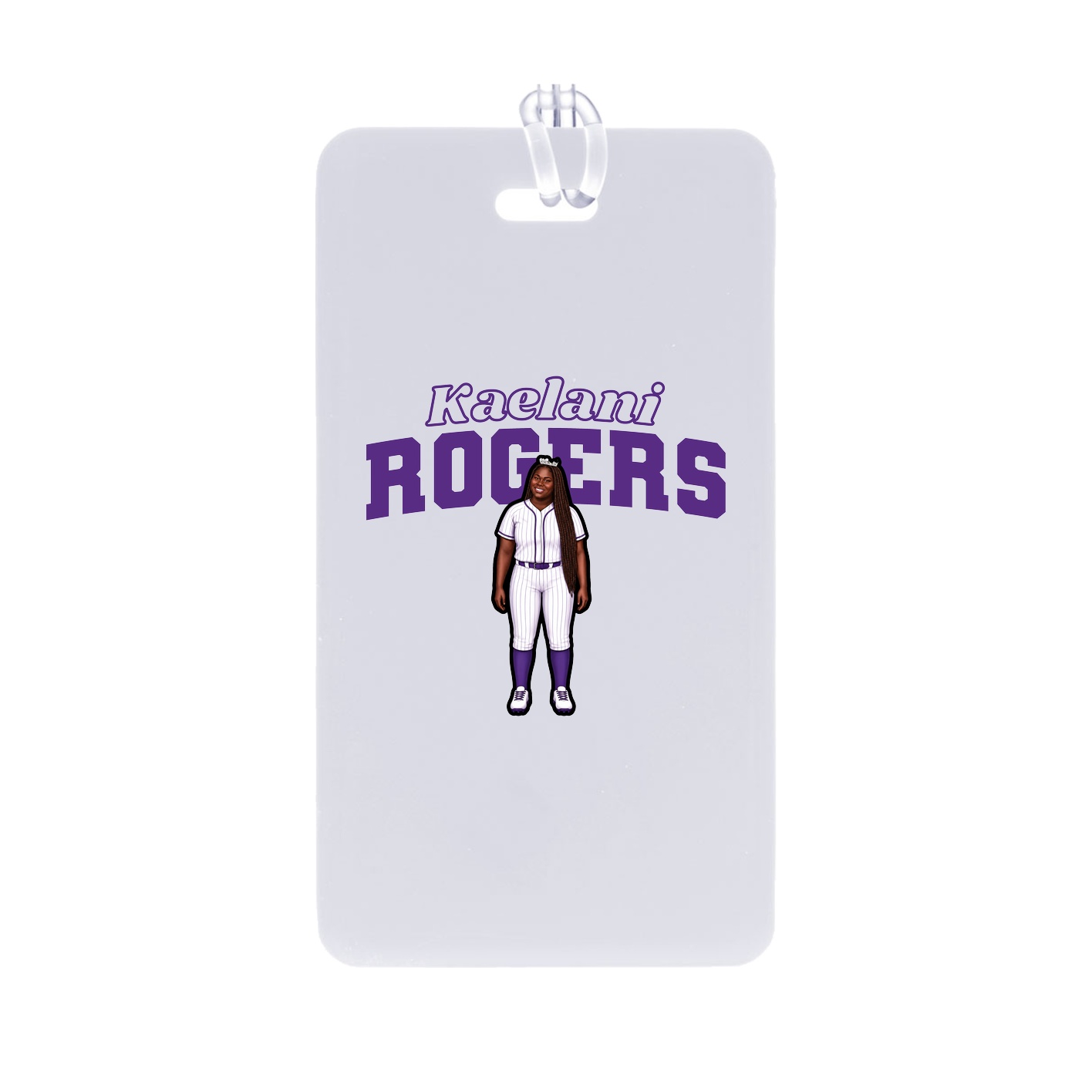 Bag Tag — Name Arch in Classic