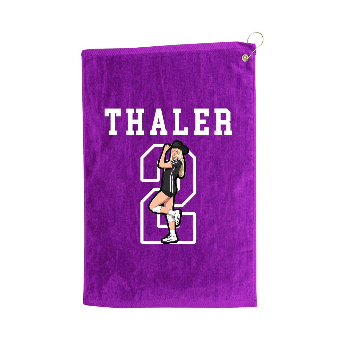 Golf Towel — Shirsey in Purple