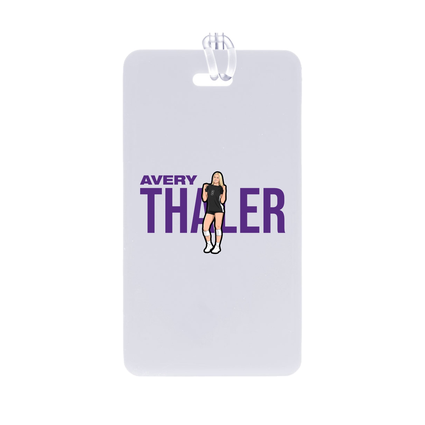 Bag Tag — Player Name in Classic