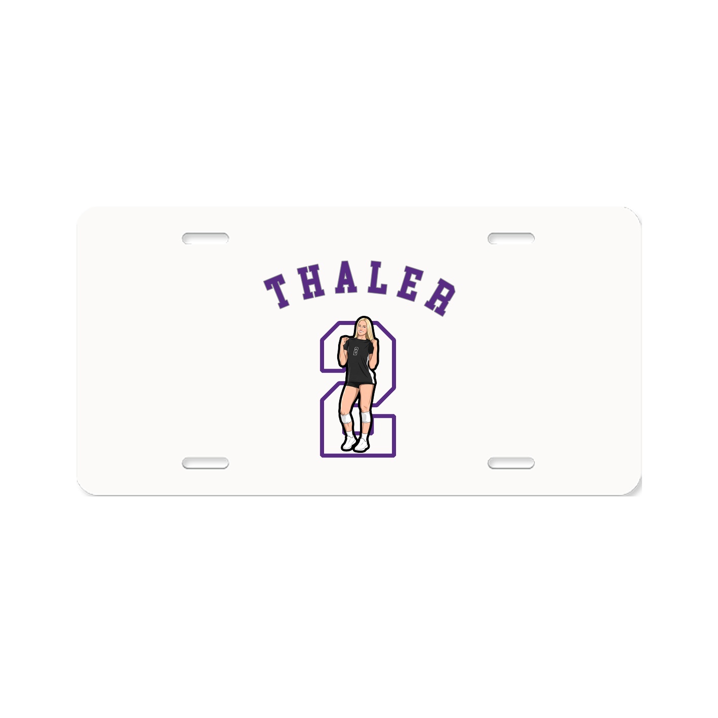 License Plate — Shirsey Arch in Classic