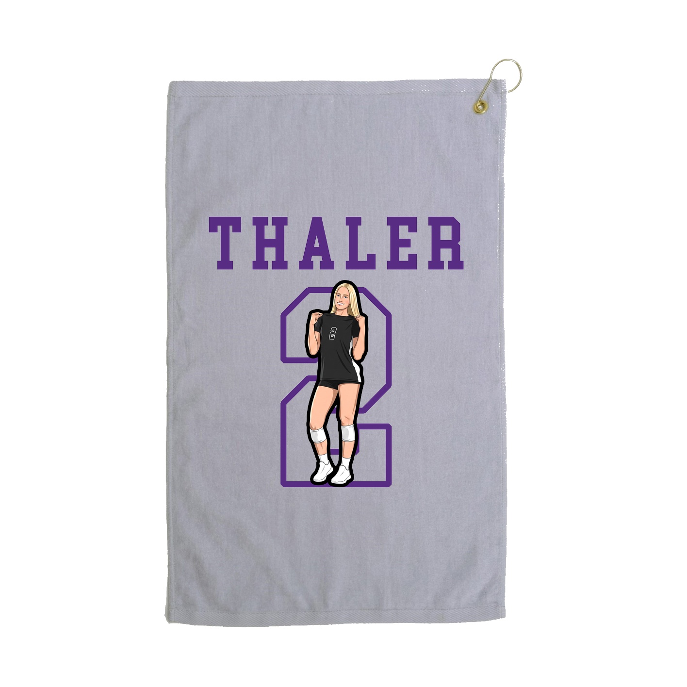 Golf Towel — Shirsey in Grey