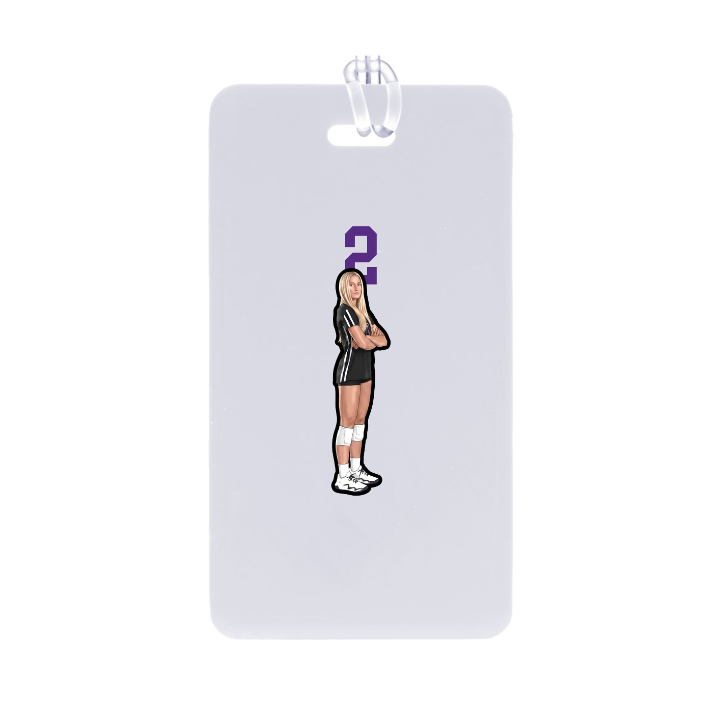 Bag Tag — Number Top in Classic