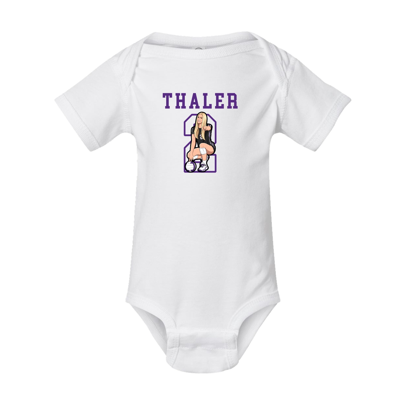 Baby Onesie — Shirsey in White