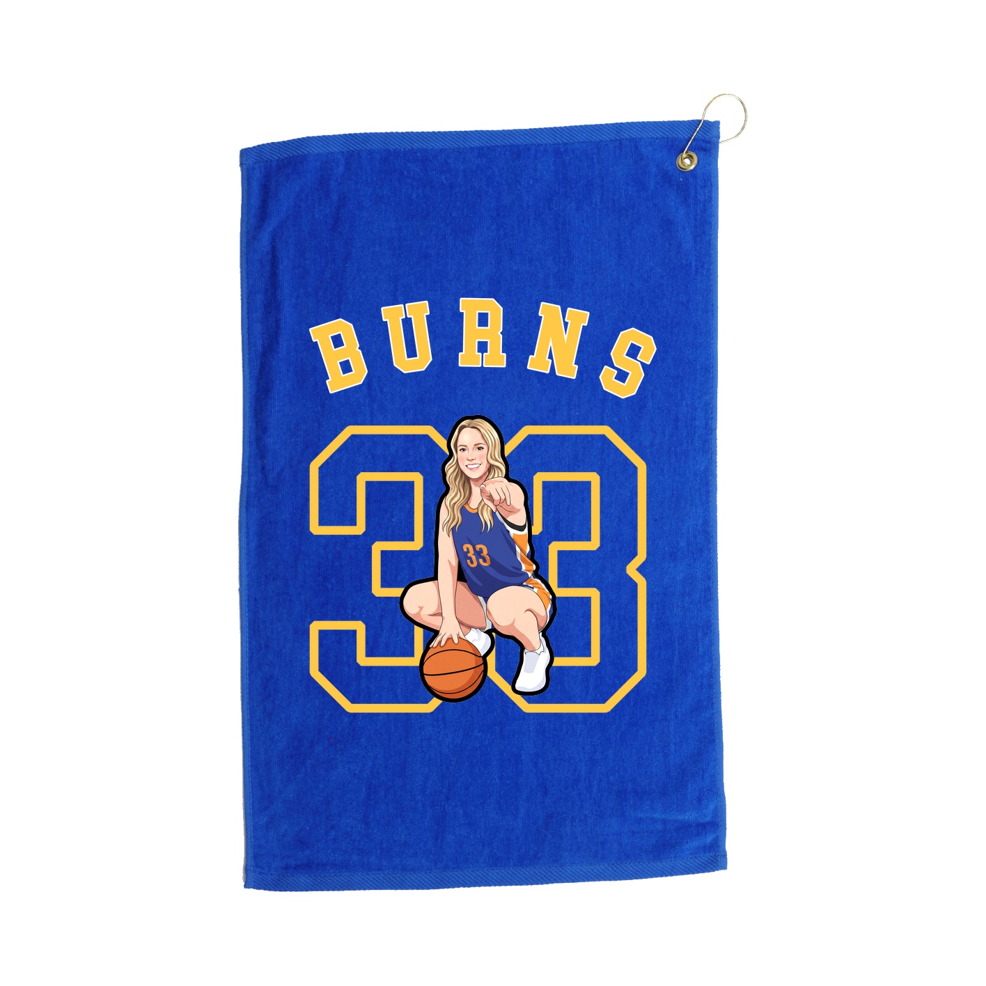 Golf Towel — Shirsey Arch in Royal