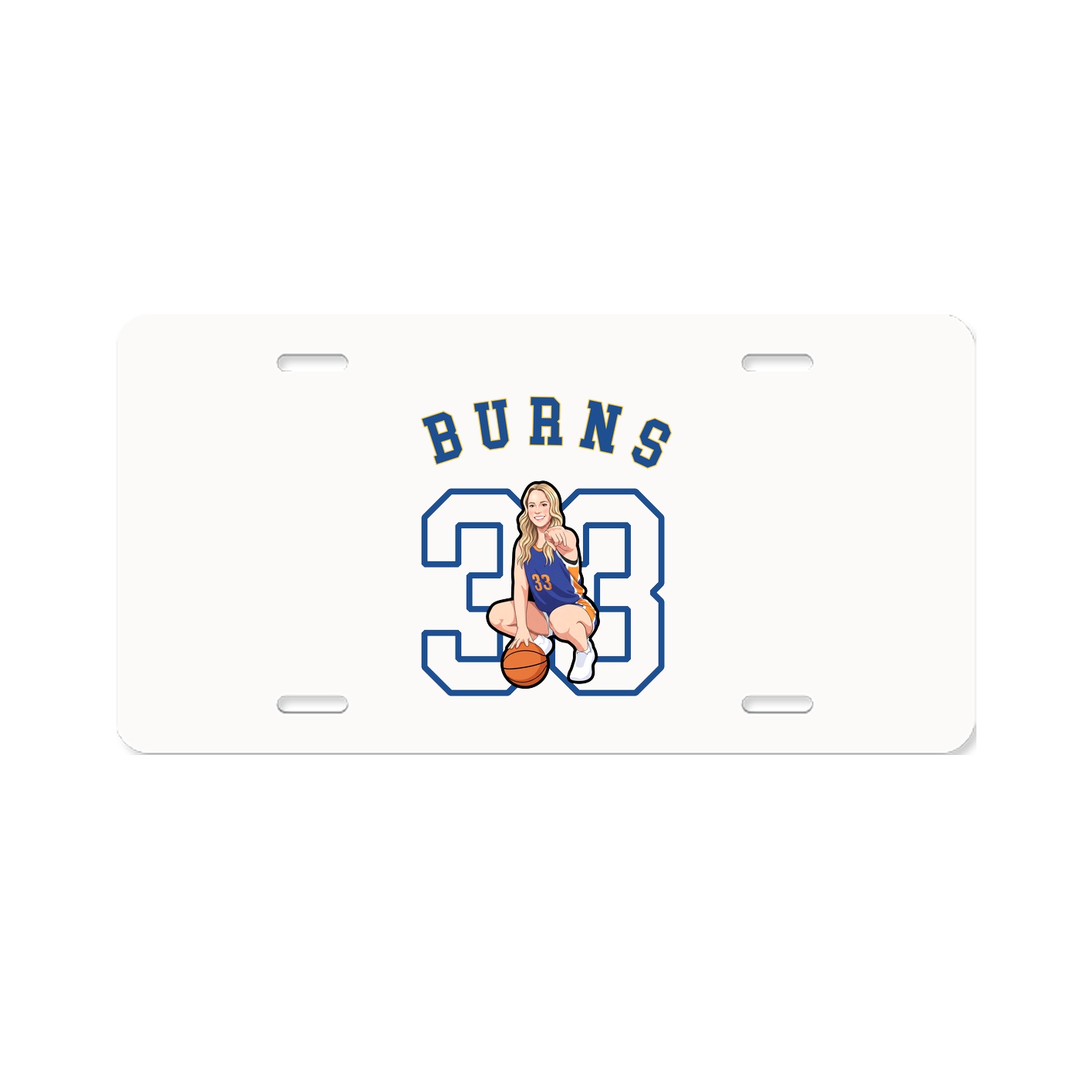License Plate — Shirsey Arch in Classic